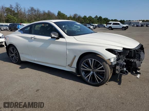 ✅ 2021 Infiniti Q60 Luxe • VIN: JN1EV7KL3MM470046 • Лот: 66164425. Опубликован ранее на Copart с пробегом 36 378 миль. Бесплатный доступ к архиву аукционных продаж из США и подробный отчёт об истории автомобиля на DreamBid. Изображение 4.