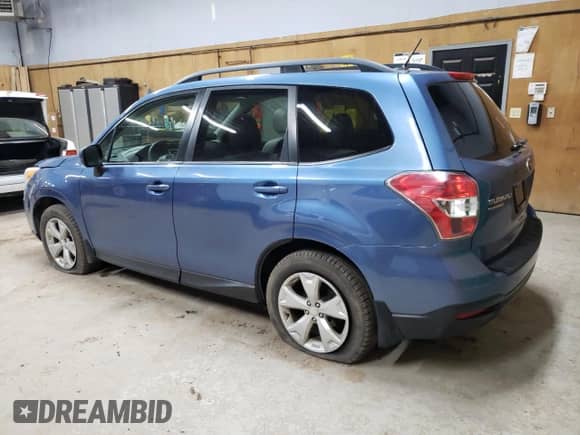 2015 Subaru Forester Premium with VIN JF2SJADC6FH535698, listed as a Copart auction lot 89537575 with 100,869 mi miles and Clean title. Bid and sale history available at DreamBid. Image 2.