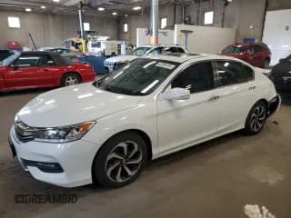 ✅ 2017 Honda Accord EX-L • VIN: 1HGCR2F99HA238442 • Lot: 82098105. Listed on Copart with 93,216 mi. Free auction sales archive from the USA and detailed vehicle history report at DreamBid. Image 1.