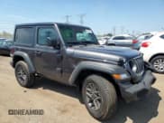 ✅ 2025 Jeep Wrangler Sport • VIN: 1C4PJXAN2SW590037 • Lot: 65510945. Listed on Copart with 1,994 mi. Free auction sales archive from the USA and detailed vehicle history report at DreamBid. Image 4.