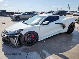 2022 Chevrolet Corvette 1LT с VIN 1G1YA2D48N5101847, выставлен на аукционе Copart как лот 60636575 с пробегом 33 510 миль миль и Чистый • Clean title. История ставок и продаж доступна на DreamBid. Изображение 1.