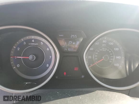 ✅ 2015 Hyundai Elantra SE • VIN: KMHDH4AE0FU344047 • Lot: 65758535. Listed on Copart with 141,666 mi. Free auction sales archive from the USA and detailed vehicle history report at DreamBid. Image 9.