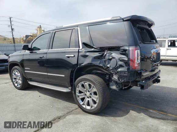 ✅ 2019 GMC Yukon Denali • VIN: 1GKS1CKJ0KR254663 • Lot: 60073555. Listed on Copart with 76,932 mi. Free auction sales archive from the USA and detailed vehicle history report at DreamBid. Image 2.