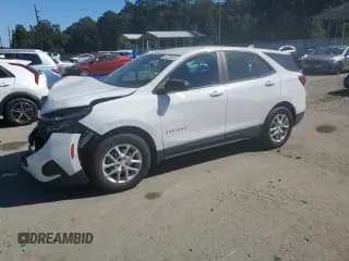 ✅ 2023 Chevrolet Equinox LS • VIN: 3GNAXHEG1PL186513 • Lot: 87222005. Wystawiony na Copart z przebiegiem 15 466 mil. Bezpłatny archiwum sprzedaży aukcyjnych z USA i szczegółowy raport historii pojazdu na DreamBid. Zdjęcie 1.