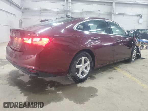 ✅ 2016 Chevrolet Malibu LS • VIN: 1G1ZB5ST1GF262194 • Lot: 56980845. Listed on Copart with 123,523 mi. Free auction sales archive from the USA and detailed vehicle history report at DreamBid. Image 3.