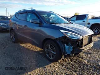 ✅ 2015 Hyundai Tucson SE • VIN: KM8JU3AGXFU050794 • Lot: 43440138. Listed on IAAI with 161,385 mi. Free auction sales archive from the USA and detailed vehicle history report at DreamBid. Image 1.
