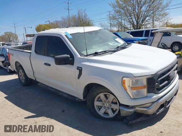 ✅ 2022 Ford F-150 XL • VIN: 1FTEX1EP4NKE18604 • Lot: 41781529. Listed on IAAI with Not provided. Free auction sales archive from the USA and detailed vehicle history report at DreamBid. Image 6.