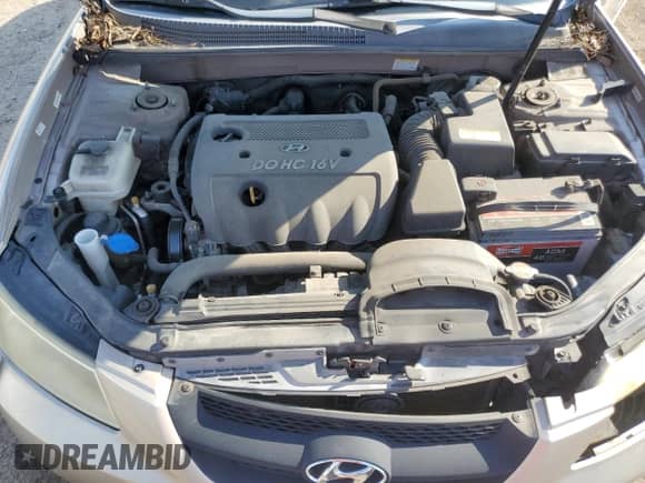 2008 Hyundai Sonata GLS with VIN 5NPET46C68H389411, listed as a Copart auction lot 72097544 with 103,648 mi miles and Salvage title. Bid and sale history available at DreamBid. Image 11.