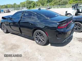 2022 Dodge Charger GT with VIN 2C3CDXHGXNH267715, listed as a IAAI auction lot 43347316 with 24,143 mi miles and . Bid and sale history available at DreamBid. Image 3.