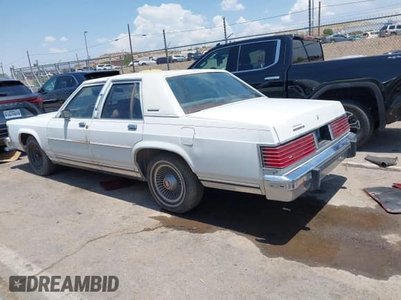 ✅ 1986 Mercury Grand Marquis • VIN: 2MEBP95FXGX683499 • Lot: 42538351. Listed on IAAI with 59,179 mi. Free auction sales archive from the USA and detailed vehicle history report at DreamBid. Image 3.
