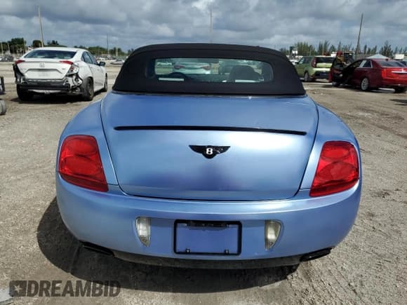 ✅ 2007 Bentley Continental GT • VIN: SCBDR33W27C044800 • Lot: 85331315. Listed on Copart with 43,745 mi. Free auction sales archive from the USA and detailed vehicle history report at DreamBid. Image 6.