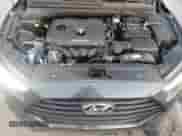 2020 Hyundai Veloster 2.0 z VIN KMHTG6AF3LU021562, wystawiony jako Copart lot #84478474 z przebiegiem 15 166 mil mil oraz Szkoda całkowita • Salvage title. Historia ofert i sprzedaży dostępna na DreamBid. Obrazek 14.