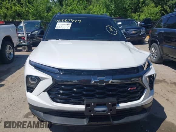 2025 Chevrolet TrailBlazer RS с VIN KL79MUSLXSB136585, выставлен на аукционе IAAI как лот 42285449 с пробегом 5 944 миль миль и . История ставок и продаж доступна на DreamBid. Изображение 13.