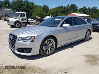 ✅ 2016 Audi A8 Sport • VIN: WAU43AFD7GN005425 • Лот: 58781405. Опубликован ранее на Copart с пробегом 139 435 миль. Бесплатный доступ к архиву аукционных продаж из США и подробный отчёт об истории автомобиля на DreamBid. Изображение 1.