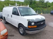 ✅ 2012 Chevrolet Express Cargo • VIN: 1GCWGFCGXC1102678 • Lot: 42379586. Listed on IAAI with 166,897 mi. Free auction sales archive from the USA and detailed vehicle history report at DreamBid. Image 1.