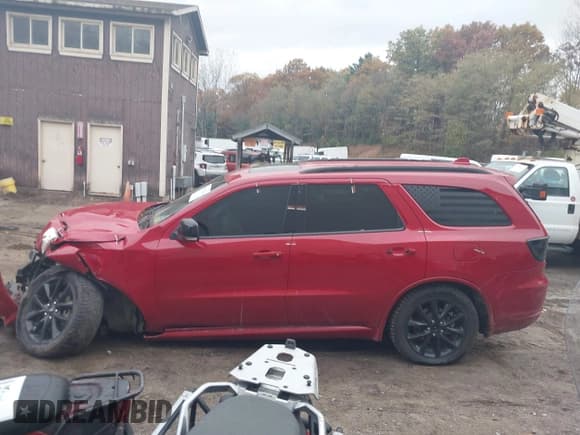 ✅ 2019 Dodge Durango GT Plus • VIN: 1C4RDJDG8KC803598 • Lot: 43576206. Listed on IAAI with 57,384 mi. Free auction sales archive from the USA and detailed vehicle history report at DreamBid. Image 15.