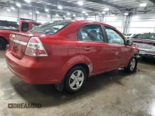 2010 Chevrolet Aveo 1LT z VIN KL1TD5DE8AB124647, wystawiony jako Copart lot #84390584 z przebiegiem 142 059 mil mil oraz Szkoda całkowita • Salvage title. Historia ofert i sprzedaży dostępna na DreamBid. Obrazek 3.