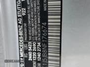 ✅ 2022 Mercedes-Benz E 450 • VIN: W1K1J5JB8NF176674 • Lot: 72479764. Listed on Copart with 20,444 mi. Free auction sales archive from the USA and detailed vehicle history report at DreamBid. Image 14.