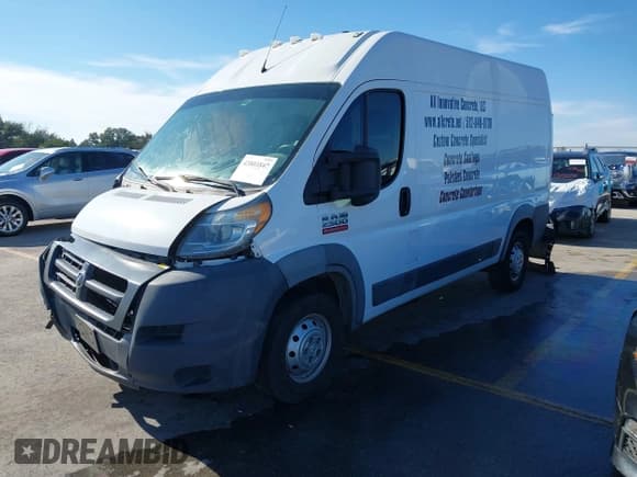 ✅ 2017 Ram ProMaster Cargo • VIN: 3C6TRVCG7HE521171 • Lot: 43801847. Wystawiony na IAAI z przebiegiem 159 562 mil. Bezpłatny archiwum sprzedaży aukcyjnych z USA i szczegółowy raport historii pojazdu na DreamBid. Zdjęcie 2.