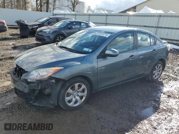 ✅ 2012 Mazda 3 i Sport • VIN: JM1BL1UG7C1519834 • Lot: 92015775. Listed on Copart with Not provided. Free auction sales archive from the USA and detailed vehicle history report at DreamBid. Image 1.