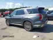 2025 Hyundai Palisade Calligraphy with VIN KM8R74GE9SU869943, listed as a Copart auction lot 54601985 with 4,207 mi miles and Salvage title. Bid and sale history available at DreamBid. Image 2.