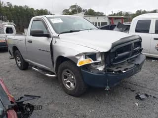 ✅ 2012 Ram 1500 ST • VIN: 3C6JD6AP9CG272920 • Lot: 41251604. Listed on IAAI with 150,248 mi. Free auction sales archive from the USA and detailed vehicle history report at DreamBid. Image 1.