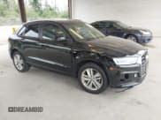 ✅ 2018 Audi Q3 Premium • VIN: WA1ECCFS9JR004904 • Lot: 42483869. Listed on IAAI with 27,499 mi. Free auction sales archive from the USA and detailed vehicle history report at DreamBid. Image 1.