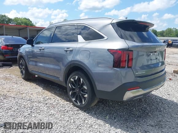 ✅ 2024 Kia Sorento EX • VIN: 5XYRH4JF7RG253818 • Lot: 42364779. Listed on IAAI with 20,696 mi. Free auction sales archive from the USA and detailed vehicle history report at DreamBid. Image 3.