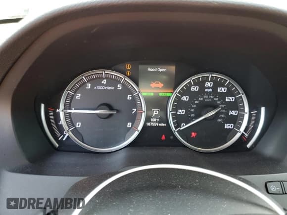 ✅ 2016 Acura MDX Advance • VIN: 5FRYD3H93GB004193 • Lot: 65357145. Listed on Copart with 107,559 mi. Free auction sales archive from the USA and detailed vehicle history report at DreamBid. Image 9.