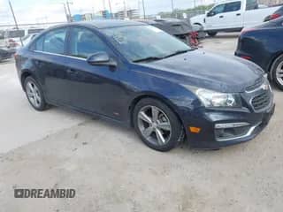 2015 Chevrolet Cruze LT with VIN 1G1PE5SB6F7120924, listed as a IAAI auction lot 43413053 with 99,234 mi miles and . Bid and sale history available at DreamBid. Image 1.