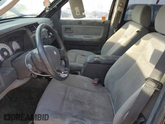 2008 Dodge Dakota Bighorn/Lonestar with VIN 1D7HE38K28S557574, listed as a Copart auction lot 65429424 with 113,032 mi miles and Salvage title. Bid and sale history available at DreamBid. Image 7.