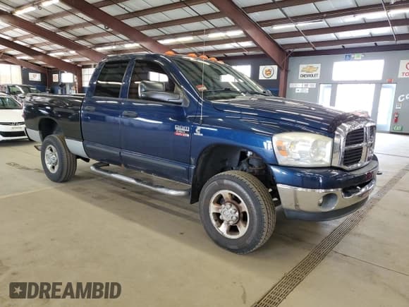 ✅ 2007 Dodge 2500 Laramie • VIN: 1D7KS28A57J606920 • Лот: 51732225. Опубликован ранее на Copart с пробегом 229 601 миль. Бесплатный доступ к архиву аукционных продаж из США и подробный отчёт об истории автомобиля на DreamBid. Изображение 4.