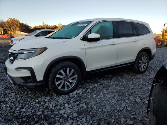 ✅ 2019 Honda Pilot EX-L • VIN: 5FNYF6H5XKB066306 • Lot: 86845325. Listed on Copart with 154,168 mi. Free auction sales archive from the USA and detailed vehicle history report at DreamBid. Image 1.
