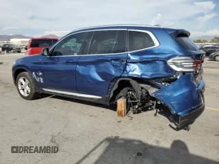 ✅ 2020 BMW X3 sDrive30i • VIN: 5UXTY3C00L9C68115 • Lot: 71050175. Wystawiony na Copart z przebiegiem 24 945 mil. Bezpłatny archiwum sprzedaży aukcyjnych z USA i szczegółowy raport historii pojazdu na DreamBid. Zdjęcie 2.