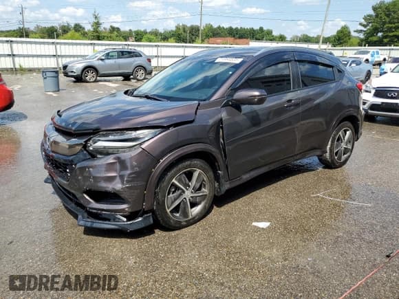 ✅ 2019 Honda HR-V Touring • VIN: 3CZRU6H91KM717793 • Lot: 71868535. Listed on Copart with 147,409 mi. Free auction sales archive from the USA and detailed vehicle history report at DreamBid. Image 1.