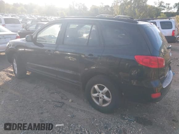 ✅ 2008 Hyundai Santa Fe GLS • VIN: 5NMSG73D68H190667 • Lot: 43390001. Listed on IAAI with 224,556 mi. Free auction sales archive from the USA and detailed vehicle history report at DreamBid. Image 3.