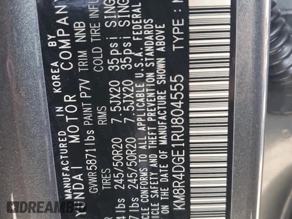 ✅ 2024 Hyundai Palisade SEL • VIN: KM8R4DGE1RU804555 • Лот: 77657624. Опубликован ранее на Copart с пробегом 2 524 миль. Бесплатный доступ к архиву аукционных продаж из США и подробный отчёт об истории автомобиля на DreamBid. Изображение 13.