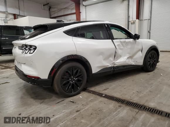 ✅ 2025 Ford Mustang Mach-E Premium • VIN: 3FMTK3SU0SMA21256 • Lot: 89663775. Listed on Copart with 822 mi. Free auction sales archive from the USA and detailed vehicle history report at DreamBid. Image 3.