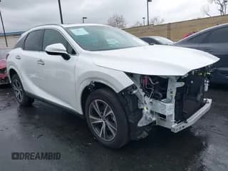 ✅ 2023 Lexus RX 350 • VIN: 2T2BAMCA0PC034324 • Lot: 41759608. Wystawiony na IAAI z przebiegiem 8 001 mil. Bezpłatny archiwum sprzedaży aukcyjnych z USA i szczegółowy raport historii pojazdu na DreamBid. Zdjęcie 1.