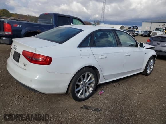 ✅ 2014 Audi A4 Premium Plus • VIN: WAUFFAFL6EA067412 • Лот: 85425345. Опубликован ранее на Copart с пробегом 115 547 миль. Бесплатный доступ к архиву аукционных продаж из США и подробный отчёт об истории автомобиля на DreamBid. Изображение 3.
