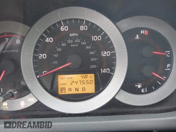 ✅ 2007 Toyota RAV4 • VIN: JTMZD33V475060753 • Lot: 43732497. Wystawiony na IAAI z przebiegiem 247 550 mil. Bezpłatny archiwum sprzedaży aukcyjnych z USA i szczegółowy raport historii pojazdu na DreamBid. Zdjęcie 7.