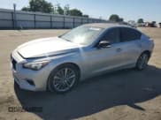 ✅ 2018 Infiniti Q50 Luxe • VIN: JN1EV7AP1JM365912 • Lot: 60658135. Listed on Copart with 92,946 mi. Free auction sales archive from the USA and detailed vehicle history report at DreamBid. Image 1.