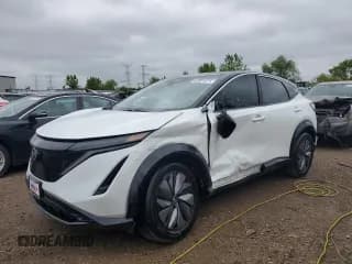 ✅ 2023 Nissan ARIYA Engage • VIN: JN1AF0BA0PM407590 • Лот: 53801674. Опубликован ранее на Copart с пробегом 10 525 миль. Бесплатный доступ к архиву аукционных продаж из США и подробный отчёт об истории автомобиля на DreamBid. Изображение 1.