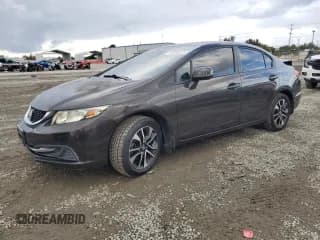 ✅ 2013 Honda Civic EX • VIN: 2HGFB2F87DH503153 • Лот: 93296815. Опубликован ранее на Copart с пробегом 177 547 миль. Бесплатный доступ к архиву аукционных продаж из США и подробный отчёт об истории автомобиля на DreamBid. Изображение 1.