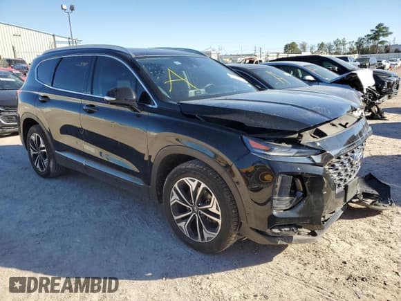 ✅ 2020 Hyundai Santa Fe Limited • VIN: 5NMS53AA7LH218735 • Lot: 42521404. Wystawiony na Copart z przebiegiem 52 381 mil. Bezpłatny archiwum sprzedaży aukcyjnych z USA i szczegółowy raport historii pojazdu na DreamBid. Zdjęcie 4.
