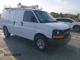 ✅ 2013 Chevrolet Express Cargo • VIN: 1GCWGFCG2D1144523 • Lot: 41729515. Listed on IAAI with 282,755 mi. Free auction sales archive from the USA and detailed vehicle history report at DreamBid. Image 1.