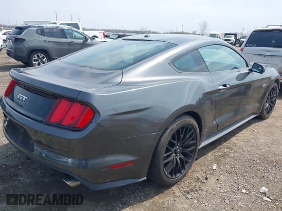 ✅ 2017 Ford Mustang GT • VIN: 1FA6P8CFXH5271477 • Lot: 42005940. Listed on IAAI with 39,261 mi. Free auction sales archive from the USA and detailed vehicle history report at DreamBid. Image 4.