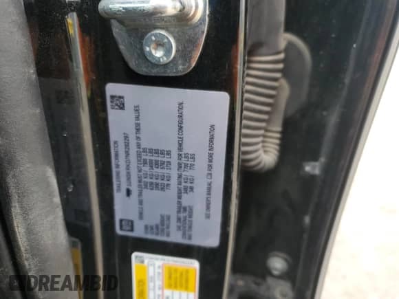 2022 Chevrolet Tahoe RST with VIN 1GNSKRKD7NR282297, listed as a Copart auction lot 41962345 with 60,720 mi miles and Salvage title. Bid and sale history available at DreamBid. Image 13.