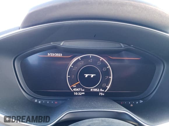 ✅ 2018 Audi TT Roadster • VIN: TRUT5CFV2J1014552 • Lot: 45641123. Listed on Copart with 45,471 mi. Free auction sales archive from the USA and detailed vehicle history report at DreamBid. Image 9.