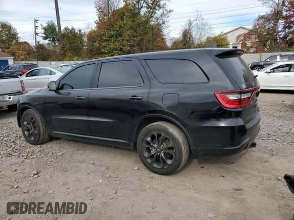 2022 Dodge Durango R/T with VIN 1C4SDJCT3NC204578, listed as a Copart auction lot 87387055 with 19,180 mi miles and Salvage title. Bid and sale history available at DreamBid. Image 2.